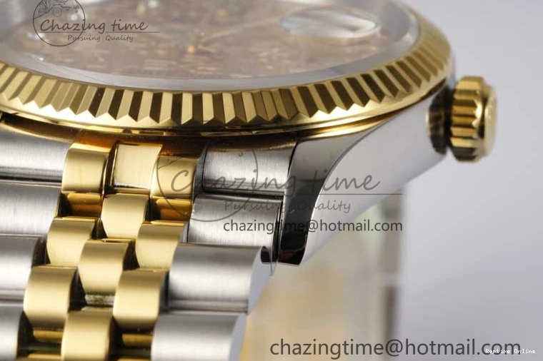 0110 Tailored DateJust 36mm DIWF 1:1 Best Edition 904L Steel Computer Dial Diamonds Markers on SS YG Jubilee Bracelet SA 2314